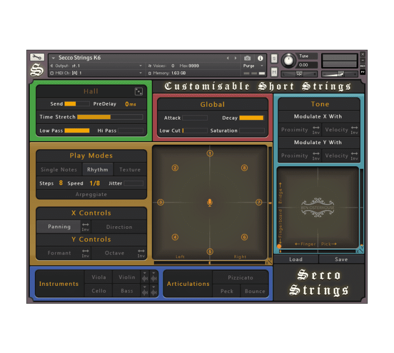 Osterhouse Sounds – Secco Strings 1.2.0 (KONTAKT)