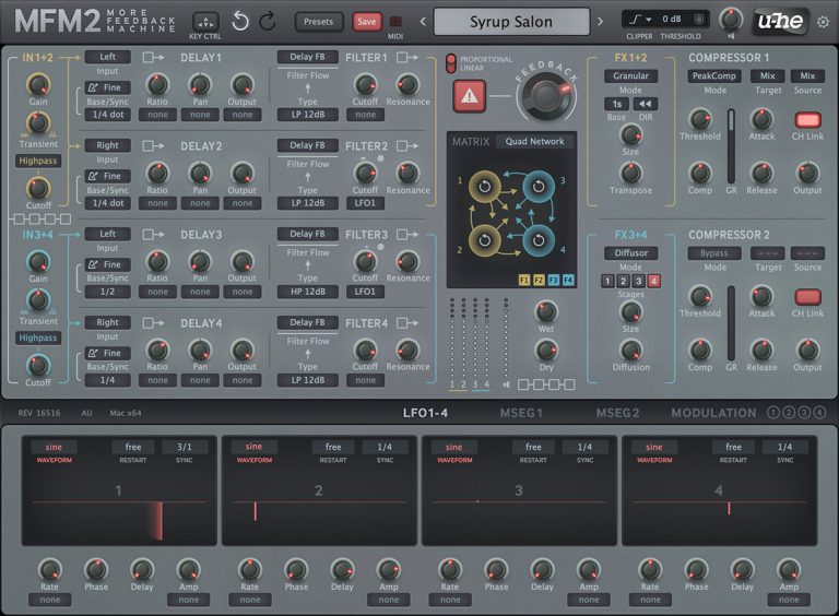 u-he – MFM2 v2.5.1.16742 VST, VST3, AAX, AU, CLAP WIN.OSX.LiNUX x86 x64