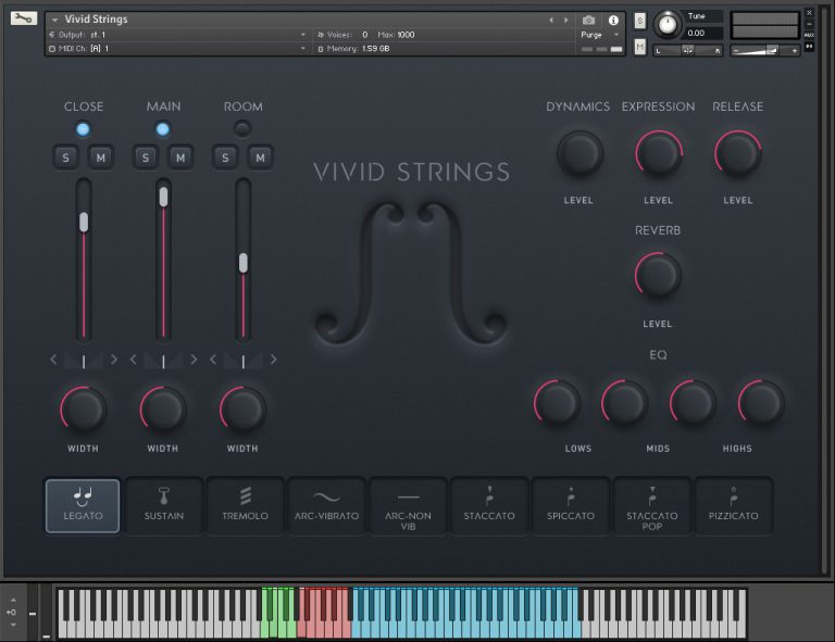 Pulse Audio – Vivid Strings Violas (KONTAKT)