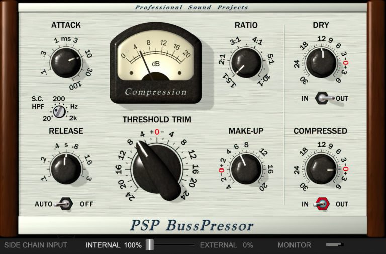PSPaudioware – PSP BussPressor 1.1.3 VST, VST3, AAX x64