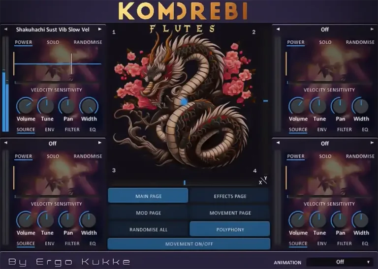 Ergo Kukke – Komorebi Flutes (KONTAKT)