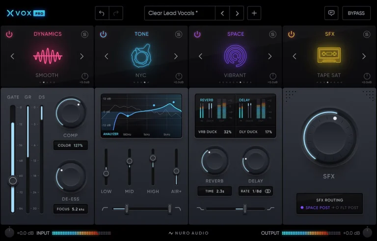 Nuro Audio – Xvox Pro v1.0.5 VST3, AAX, x64