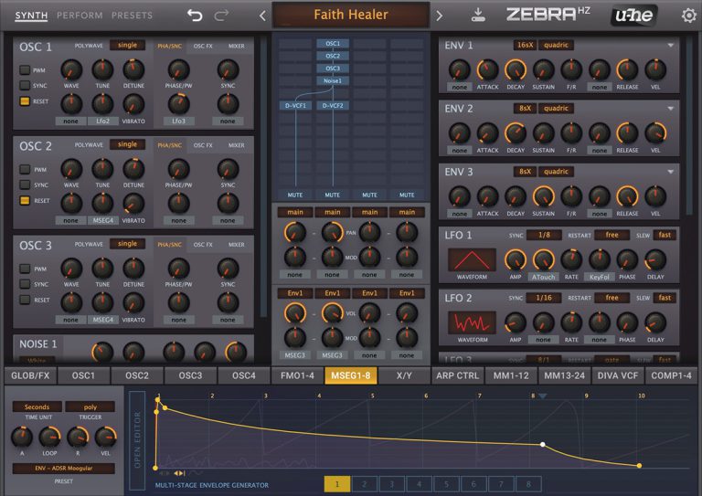 Heckmann Audio – u-he Zebra Legacy, The Dark Zebra v2.9.4 VTSi, VST3i, AAX, CLAP, AUi WIN.OSX x64