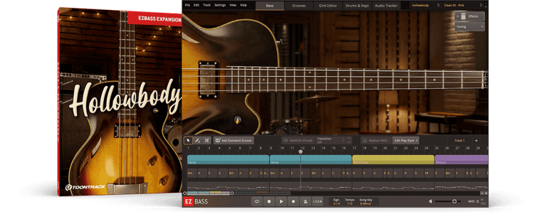 Toontrack – Hollowbody EBX (SOUNDBANK)