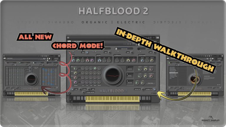 Insanity Samples – Halfblood 2 v1.5.0 (KONTAKT)
