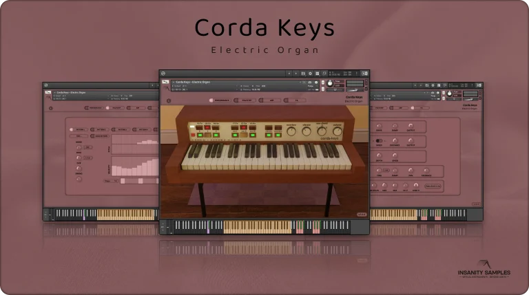 Insanity Samples – Corda Keys Electric Organ (KONTAKT)