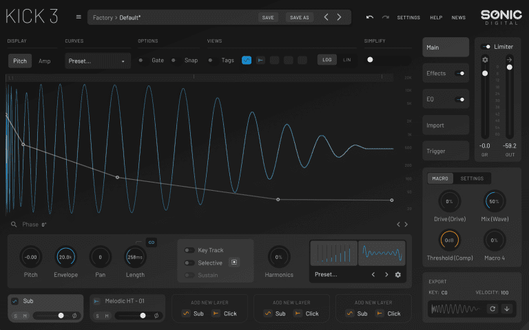 Sonic Academy – KICK 3 v1.1.2 VST3, AAX х64