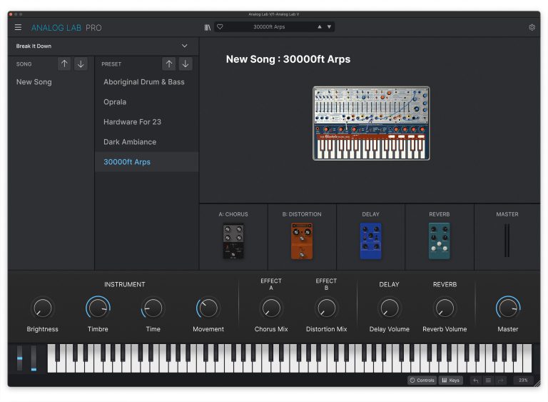 Arturia – Analog Lab V Pro v5.11.1 VST, VST3, AAX, SAL x64