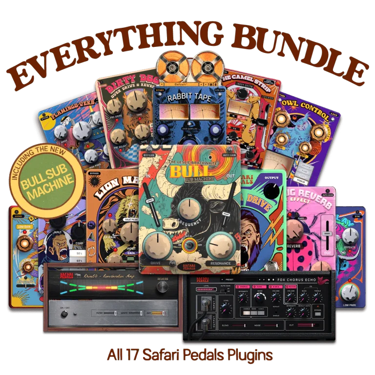 Safari Pedals – Everything Bundle v.2025.04.23 VST3, AAX x64