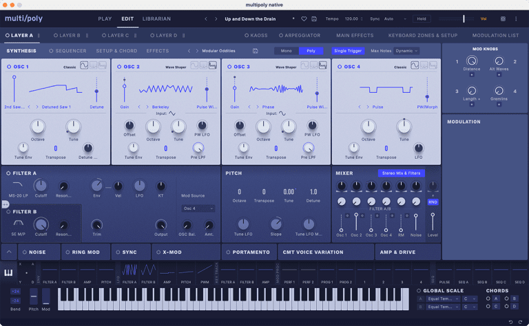 KORG – multipoly native 1.0.4 STANDALONE, VSTi3, AAX x64