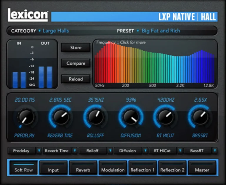 Lexicon – LXP Native Reverb Plug-in Bundle v1.3.13.8007 VST, VST3, AAX х64