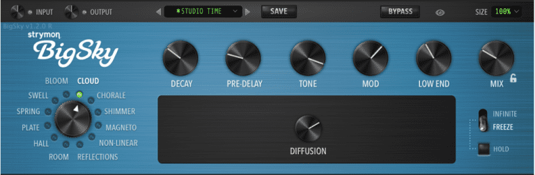 Strymon – BigSky Plugin v1.2.0 VST3, AAX х64