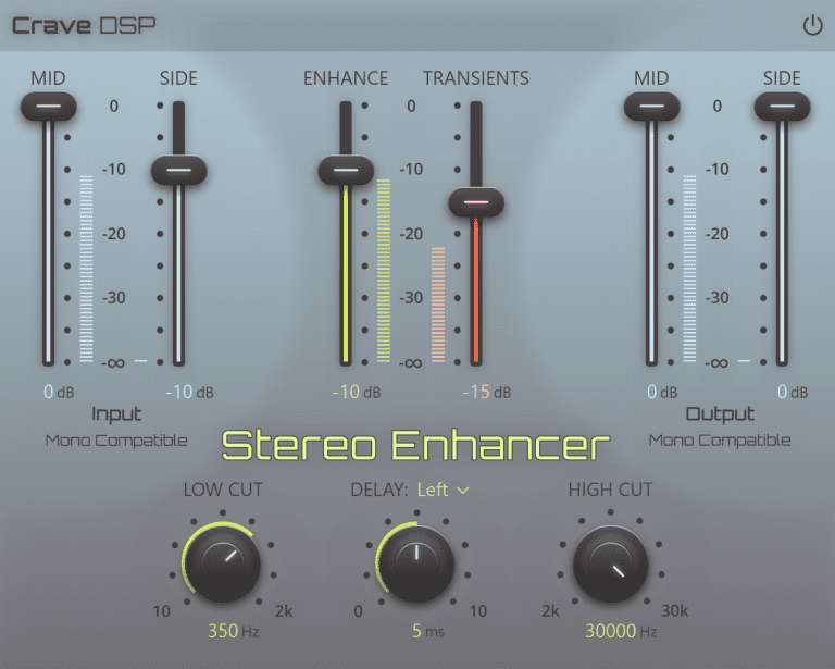 Crave DSP – Stereo Enhancer v1.0.5 VST, VST3, AAX х64