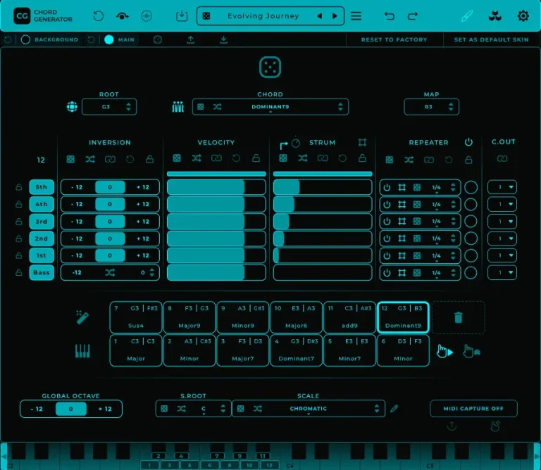 Mario Nieto – Chord Generator v1.1.0 SAL, VSTi3, AAX x64