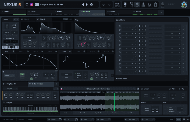 reFX – Nexus 5 v5.2.18 VST, VST3, AAX, AU WIN.OSX х64