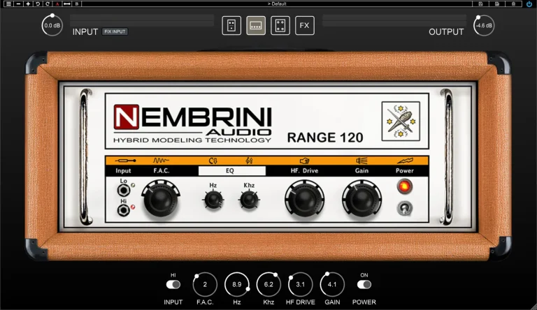 Nembrini Audio – NA Range 120 Guitar Amplifier v1.0.0 STANDALONE, VST, VST3, AAX x64