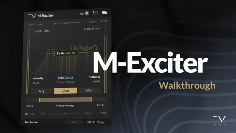 Techivation – M-Exciter v1.0.0 VST, VST3, AAX x64