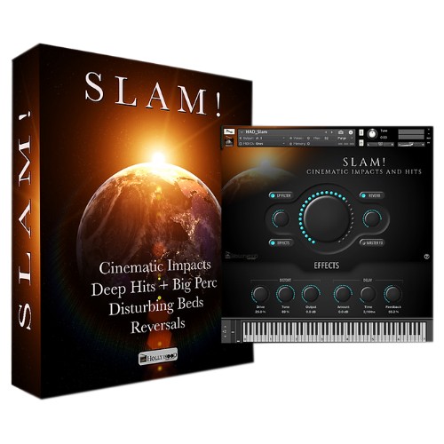 Hollywood Audio Design – Slam! Cinematic Impacts and Hits (KONTAKT, WAV)