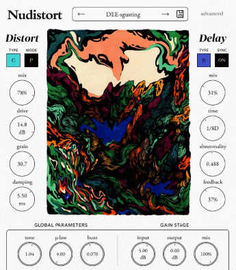 Nudist Audio – Nudistort v1.2.4 VST3, AAX x64
