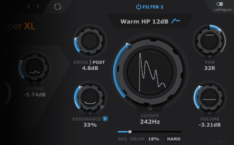 CableGuys – FilterShaper XL v1.0.5 VST, VST3, AAX x64-Mixing