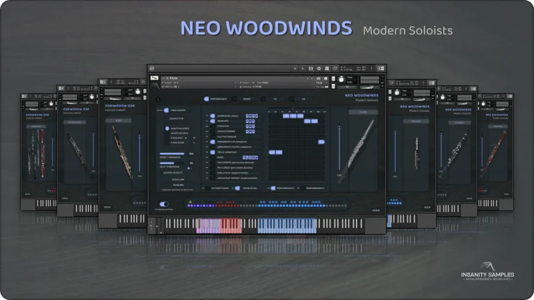Insanity Samples – Neo Woodwinds Modern Soloists 3.0.0 (KONTAKT)