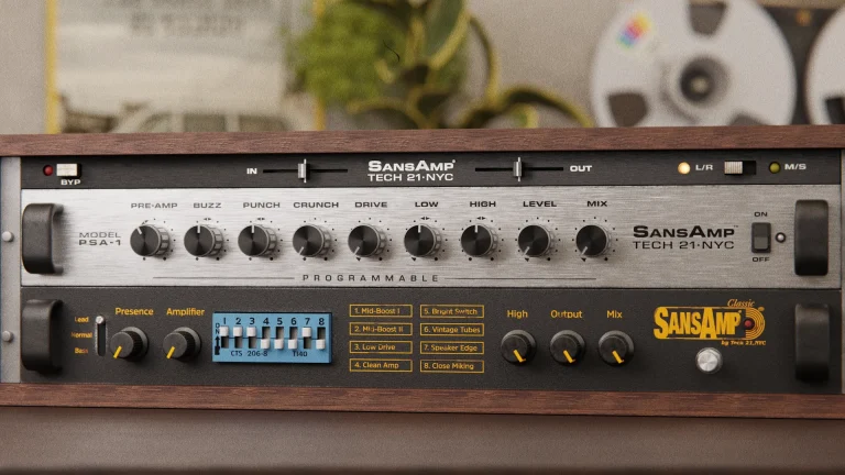Audiopunks – SansAmp Rack 1.0.1 VST3, AAX x64