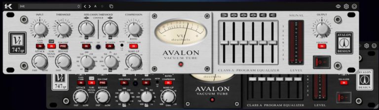 Kazrog-Avalon VT-747SP v1.0.6 VST, VST3, AAX x64 WINDOWS