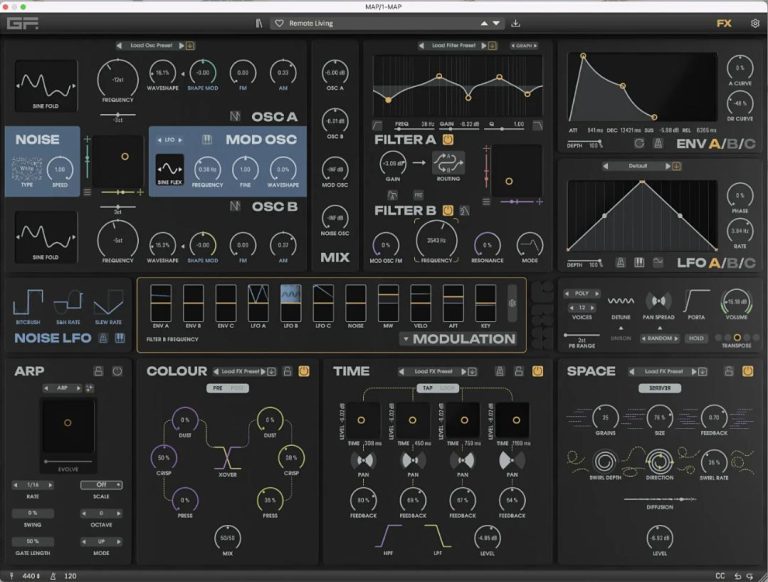 GForce – MAP v1.0.1-VSTi, VSTi3, AAX x64 – MIXING