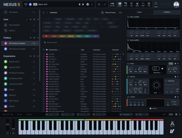 reFX – Nexus 5 v5.3.24 VSTi, VST3i, AAX, AUi x64 WIN MAC