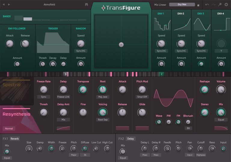 Sugar Bytes – Transfigure v1.0.0 VST, VST3, AAX, AU x64 WINDOWS MAC
