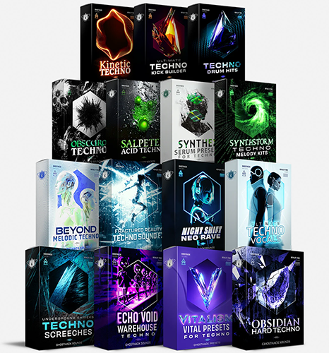 Ghosthack – Titan – Techno Mega Bundle [2025] WAV LOOP MIDI PRESET