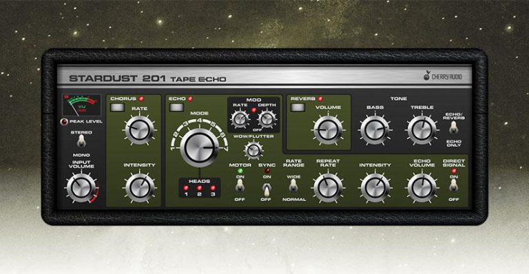 Cherry Audio – Stardust 201 Tape Echo v1.4.0.38- STANDALONE, VST, VST3, AAX x64