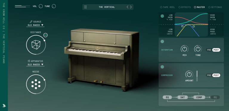 The Crow Hill Company – The Vertical Piano 1.0.8 VST VST3 AAX