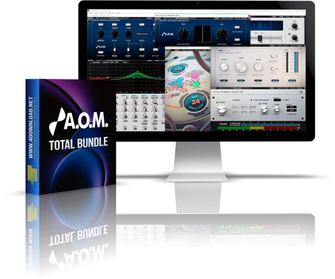 AOM Factory – Total Bundle v1.18.9 – VST, VST3, AAX x64