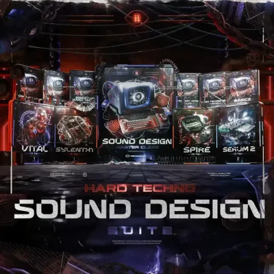 Teknovault – Hard Techno Sound Design (MiDi, MP4, presets for Serum 2, Spire, Sylenth1, Vital, Serum 2 Masterclass, Ableton Rack Generators) + Sound Design Course