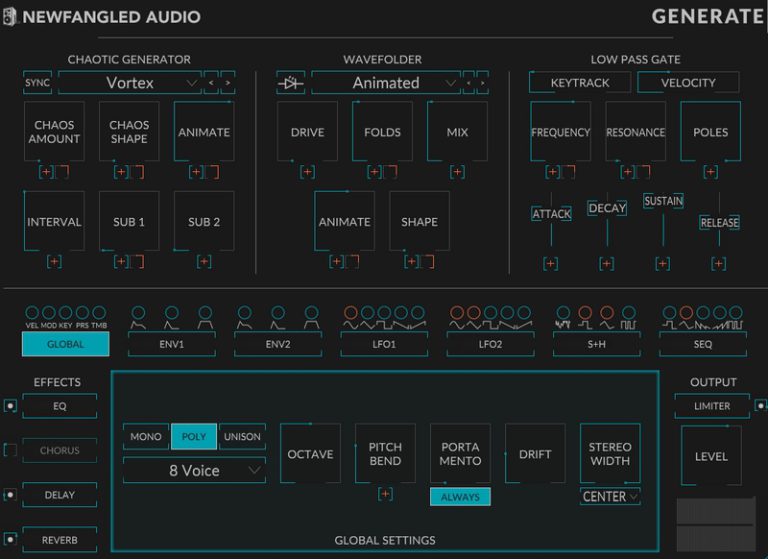 Newfangled Audio – Generate 1.7.0 VSTi, VST, VST3, AAX x64