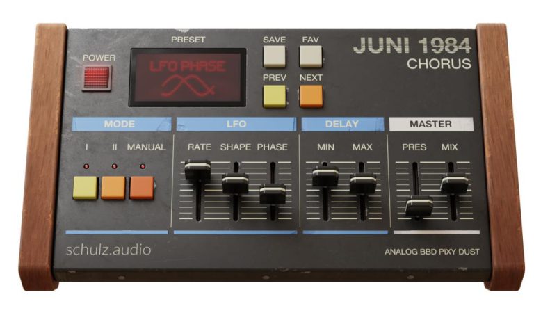 schulz.audio – JUNI 1984 CHORUS v1.1.2147 VST, VST3, AAX x64
