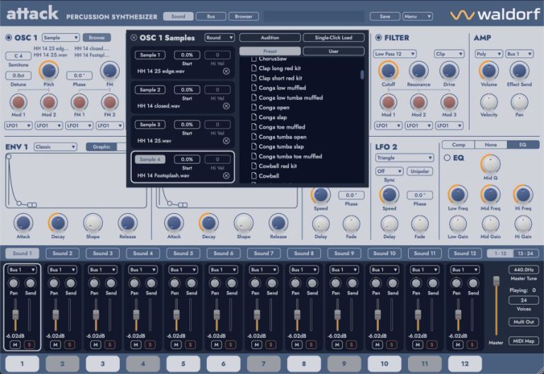 Waldorf – Attack 3 v3.0.0 VST3 AAX