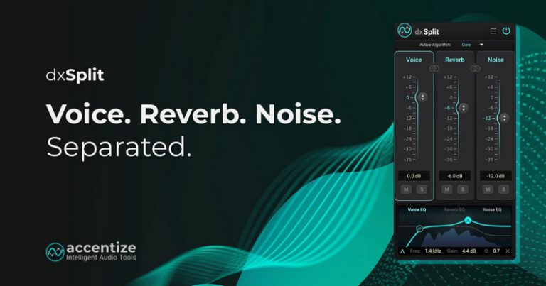 Accentize – dxSplit 1.0.0 VST3, AAX x64