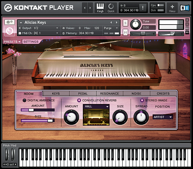 Native Instruments – Alicia’s Keys 1.5.0.3 KONTAKT