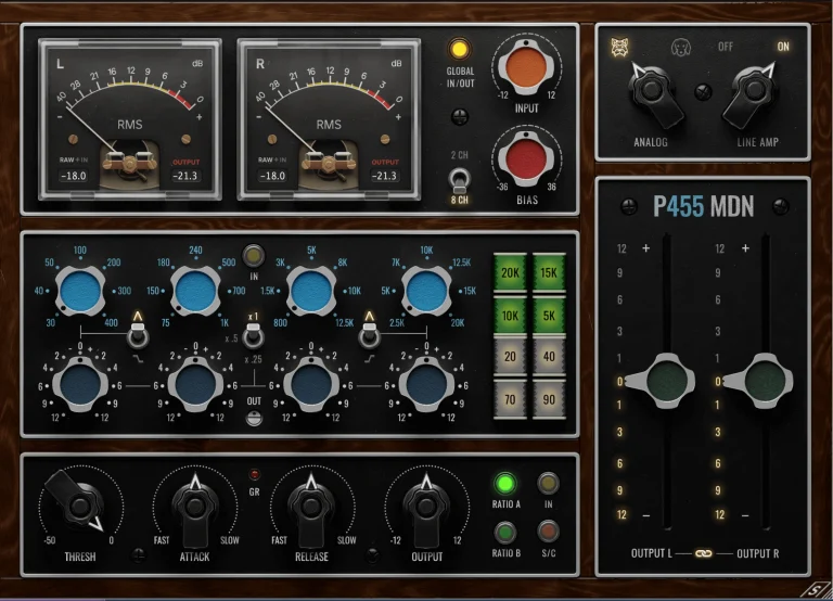 Pulsar Modular – P455 MDN Sidecar v1.6.0 + P450 MDN EQ v1.3.0 VST3, AAX x64