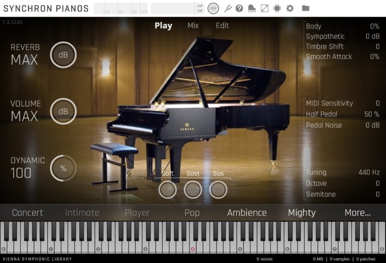Vienna Symphonic Library – Synchron Piano Player 1.3.1711 VST VST3 AAX