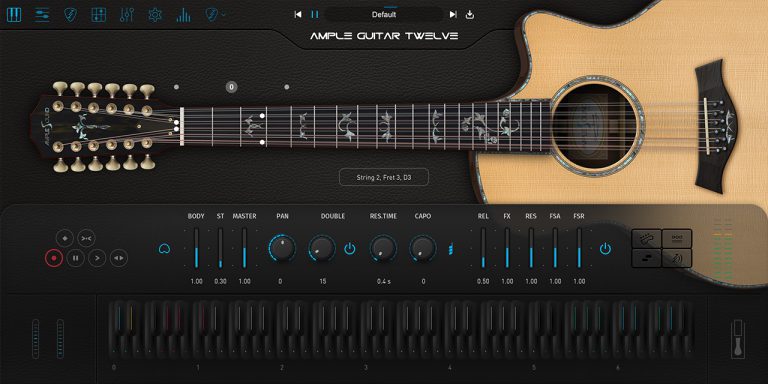 Ample Sound – Ample Guitar Twelve 4.0.1 Standalone VST VST3 AAX WIN MAC