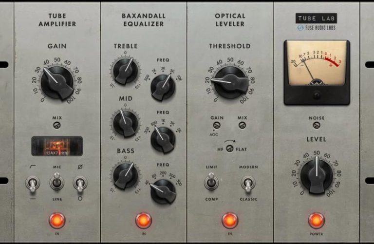 Fuse Audio – Tube Lab v1.0.0 VST, VST3, AAX x86 x64