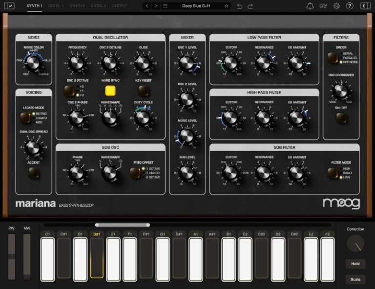 Moog Music – Mariana v1.2.0 VST3 AAX