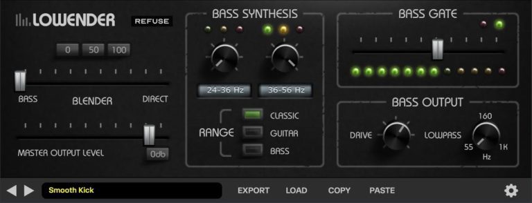 ReFuse Software – Lowender v1.6.0.1 VST3, AAX x64