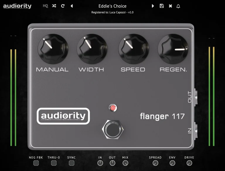 Audiority – Flanger 117 v 1.0.1 VST3,AAX x64