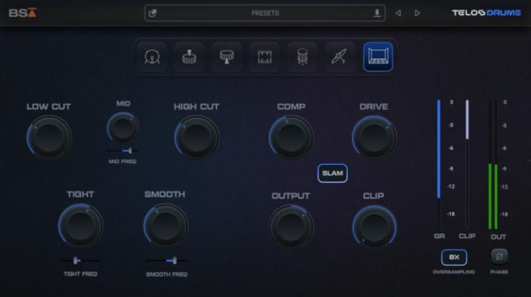 Black Salt Audio – Telos Drums v1.1.7 VST3, AAX x64