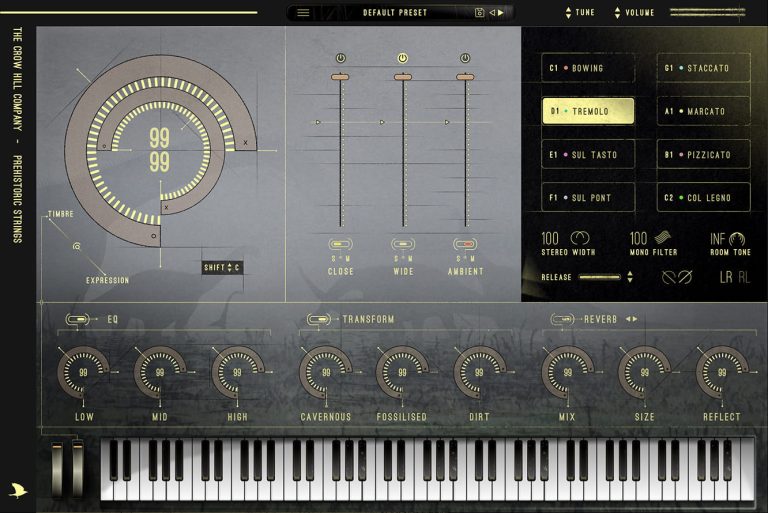 The Crow Hill Company – Prehistoric Strings v1.0.0 R2R VSTi, VSTi3, AAX x64