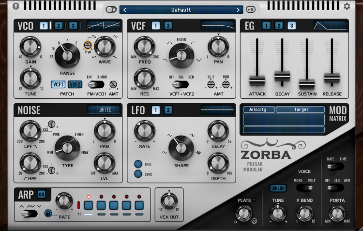 Pulsar Modular – Zorba v1.0.0 VST3 AAX